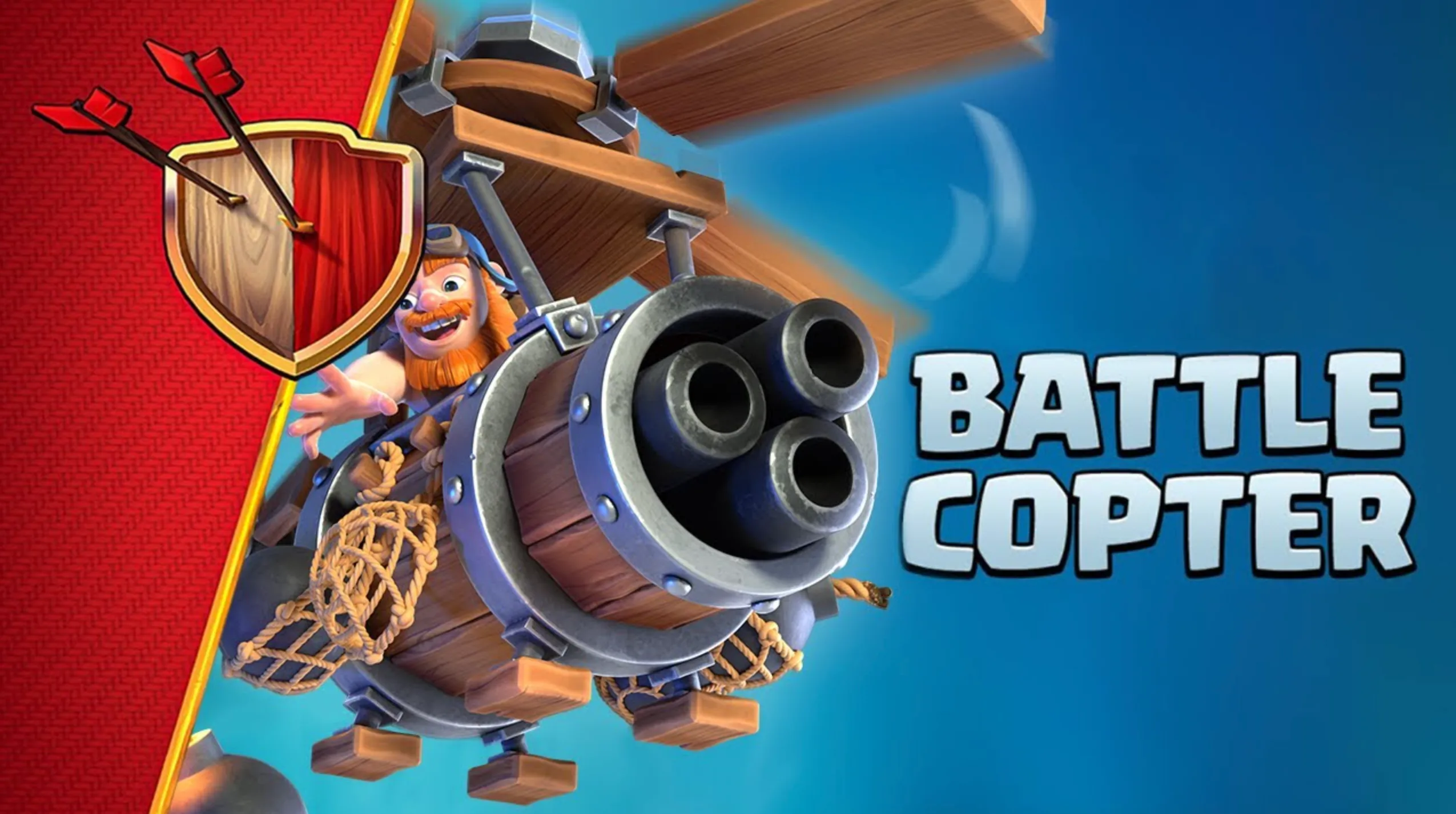 clash of clans Battle Copter